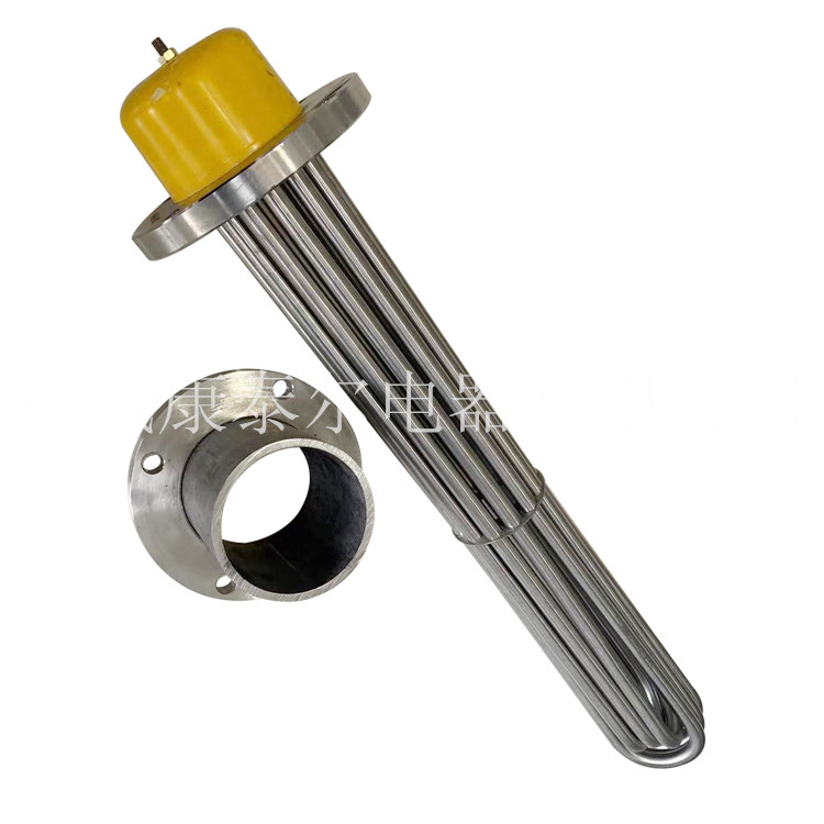 循環油加熱法蘭電加熱管