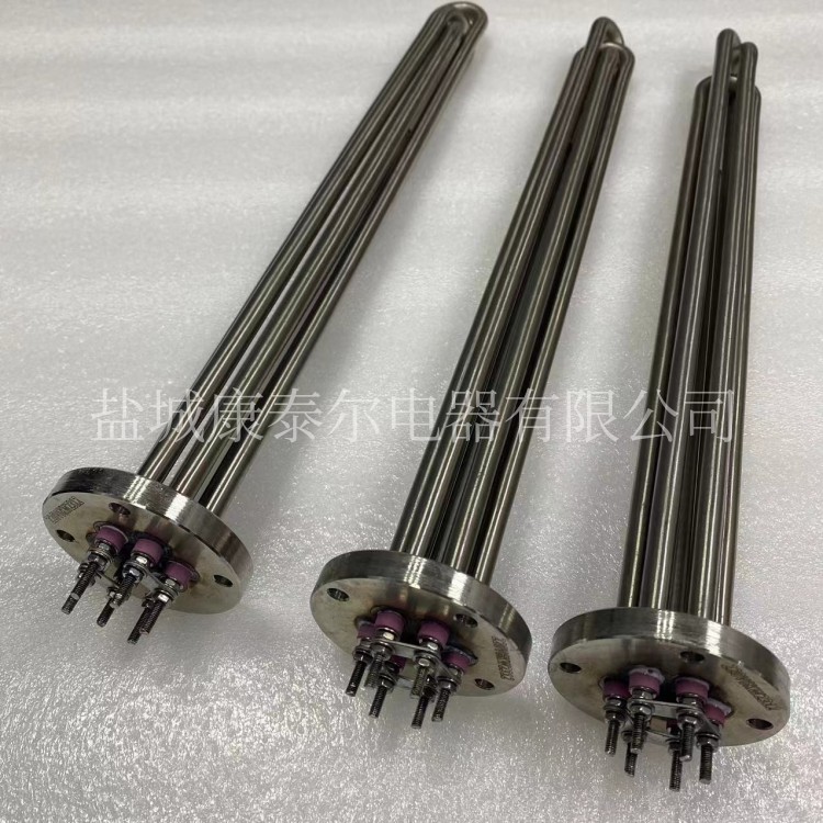 導熱油爐法蘭電加熱管